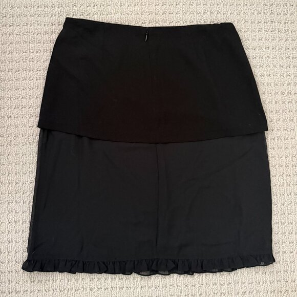 Sandy Liang SERIN SKIRT (Black, size 6) - Picture 6 of 8